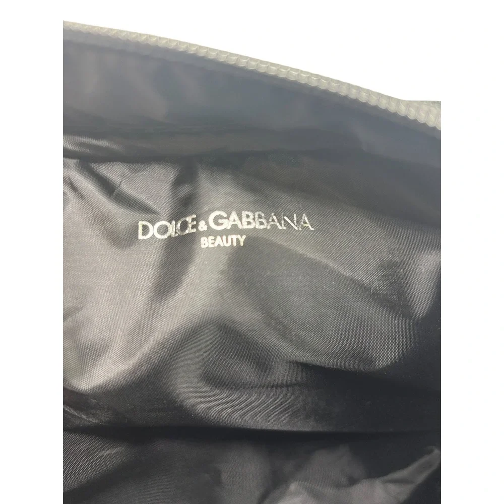 Dolce & Gabbana Beauty Makeup Cosmetic Bag Travel Pouch‎ Black